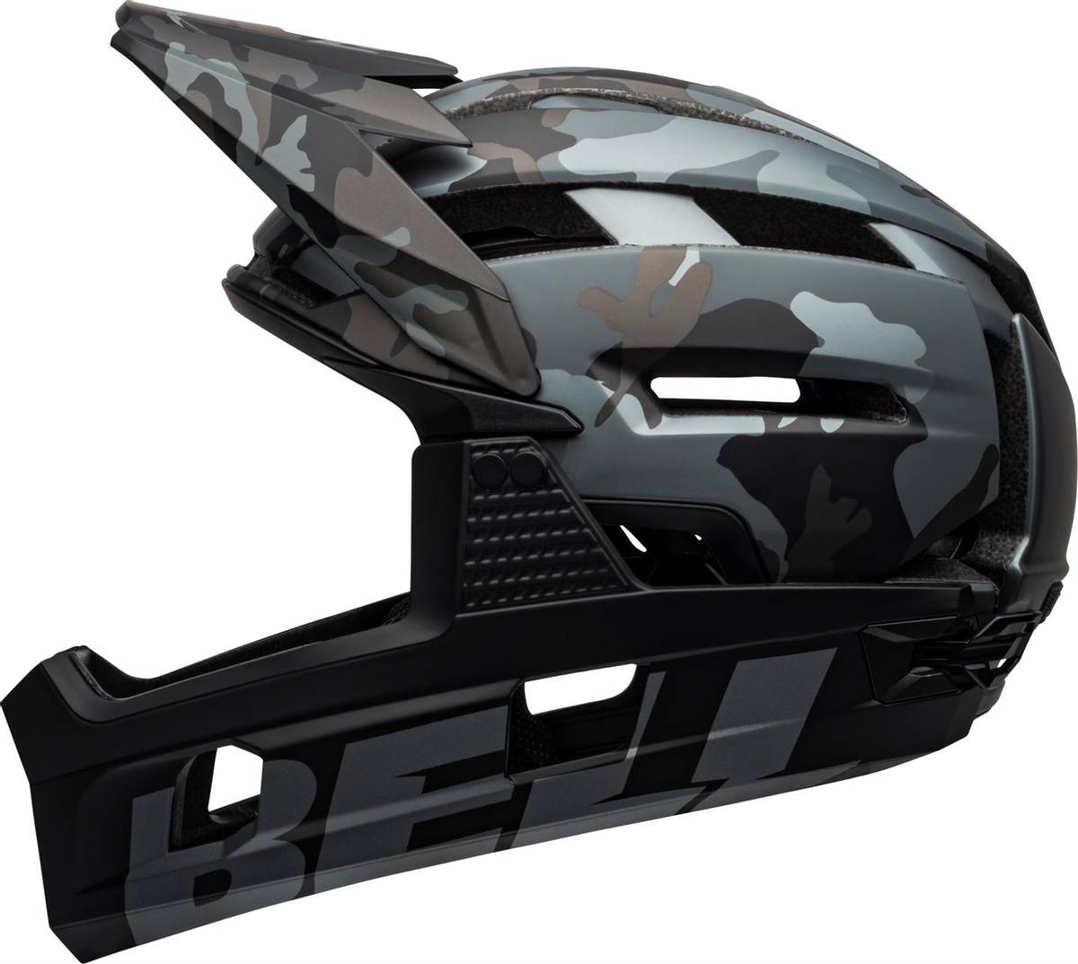 Bell Super Air R Spherical MIPS Matte/Gloss Black Camo Hjelm