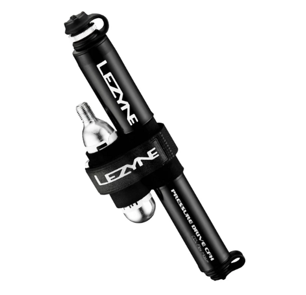 Lezyne Pressure Drive CFH, Håndpumpe / CO2 Pumpe
