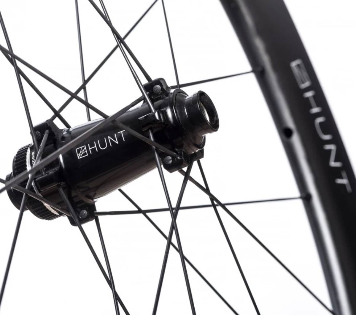Hunt 65 Carbon Aero Disc Clincher Landevei Hjulsett