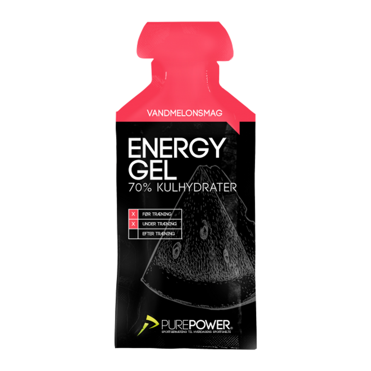 PurePower Energy Vannmelon Gel 18 stk