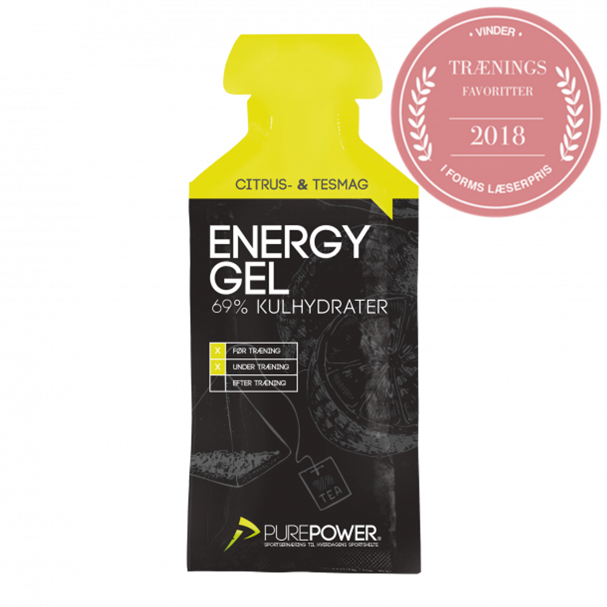 PurePower Energy Sitron Te Gel 18 stk
