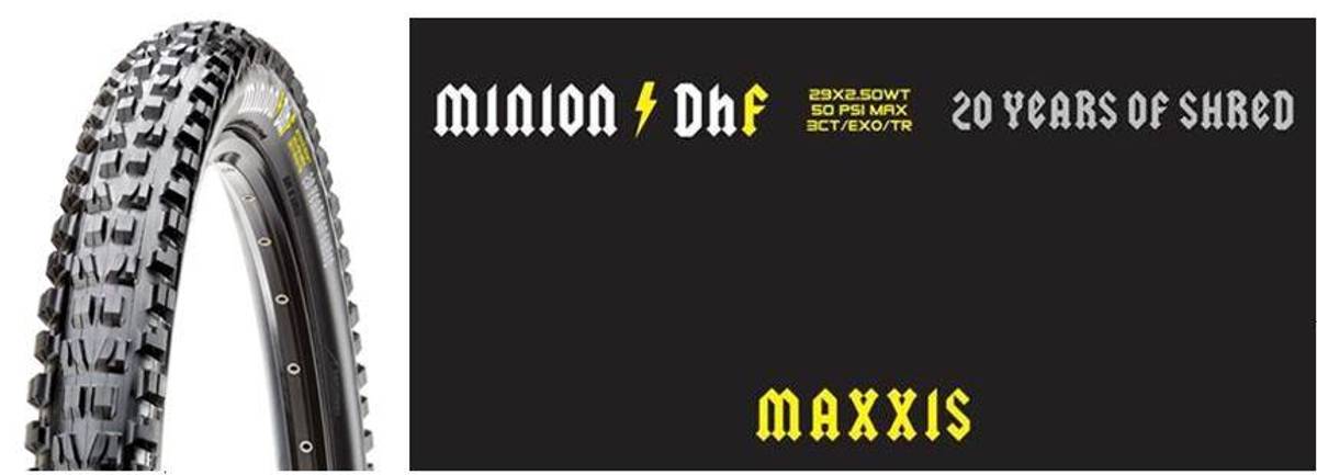 Maxxis Minion DHF EXO+ 3C Special Edition 27,5 x 2,50 Dekk