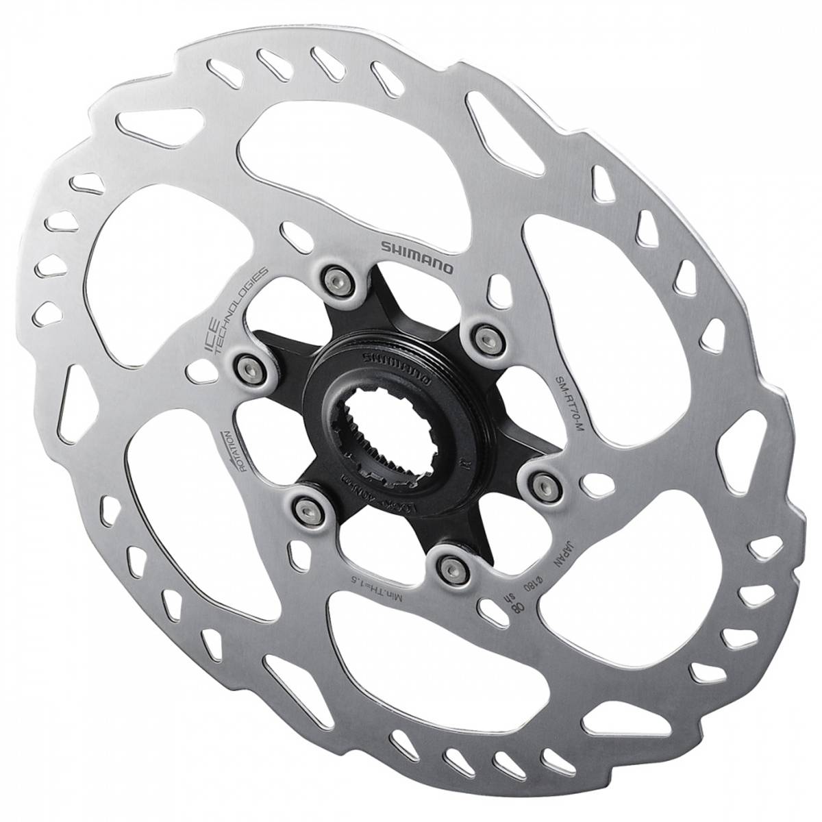 Shimano SLX SM-RT70, Bremseskive M/Intern låsring