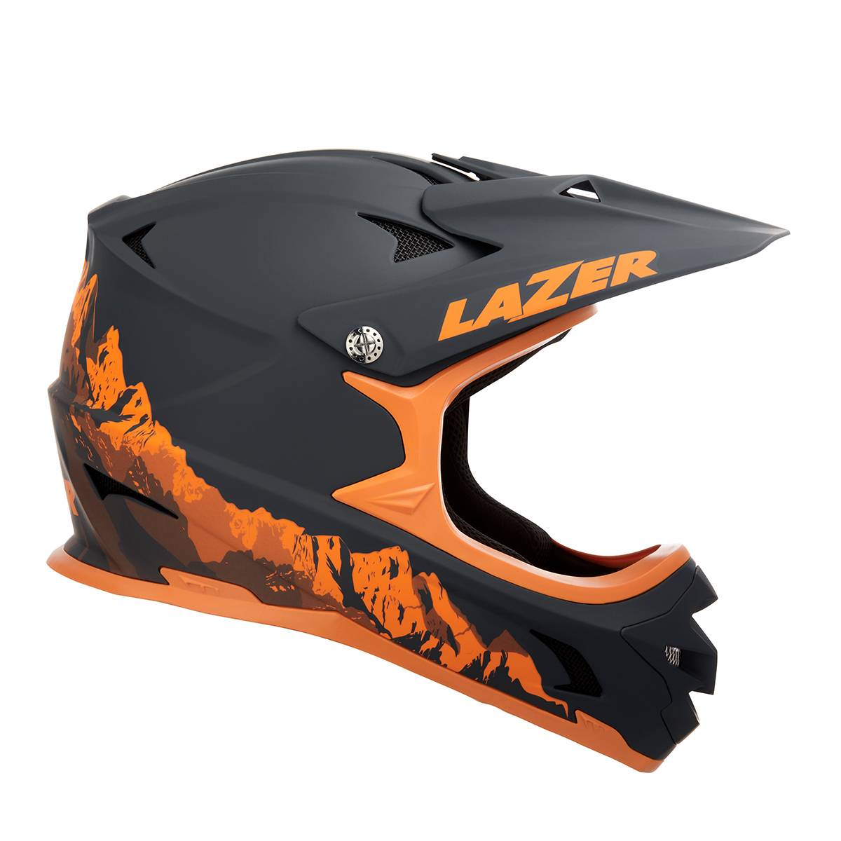 Lazer Phoenix+ Matte Cobalt Orange Sykkelhjelm 