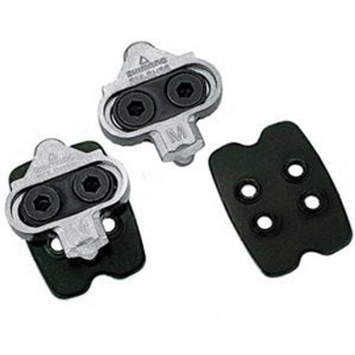 Shimano SM-SH56 Pedalklosser, Med festeplater