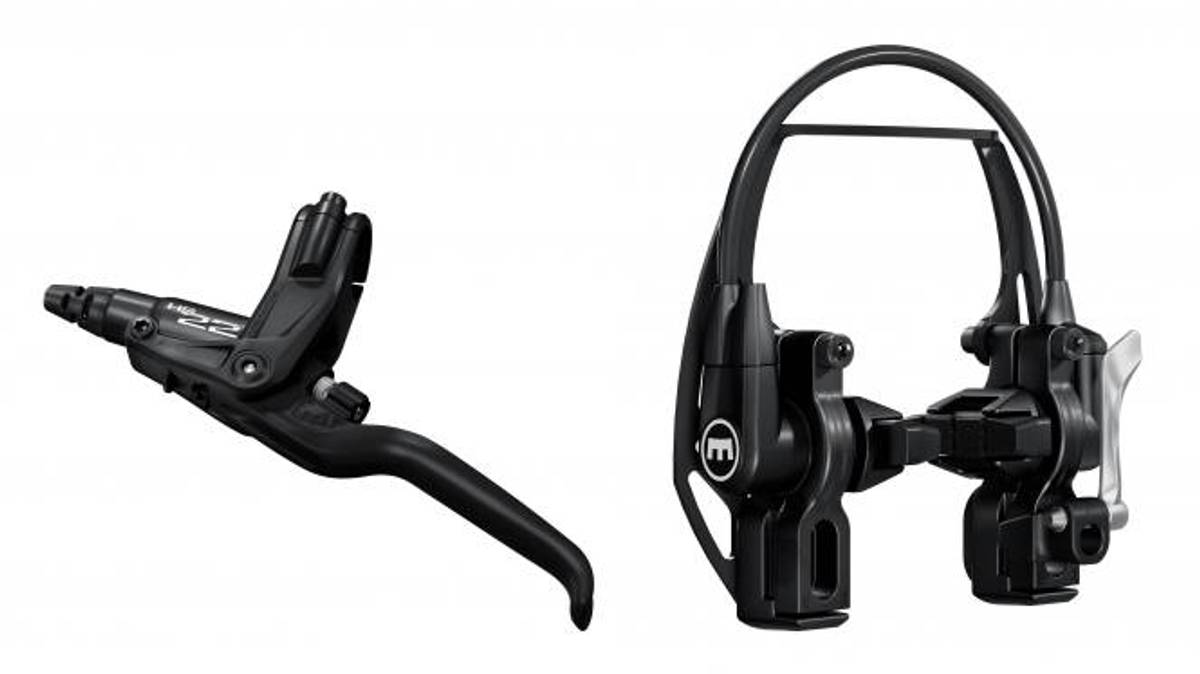 Magura HS22, 3-finger, Evo2 mount, Svart V-brems