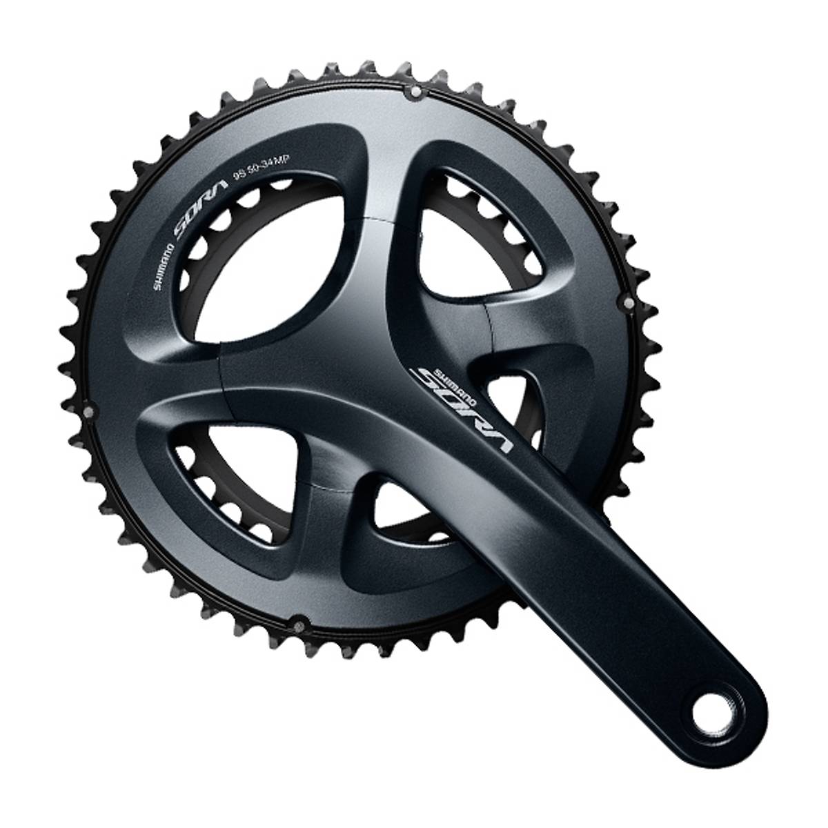 Shimano Sora FC-R3000 50/34T 2 x9 Delt Kranksett