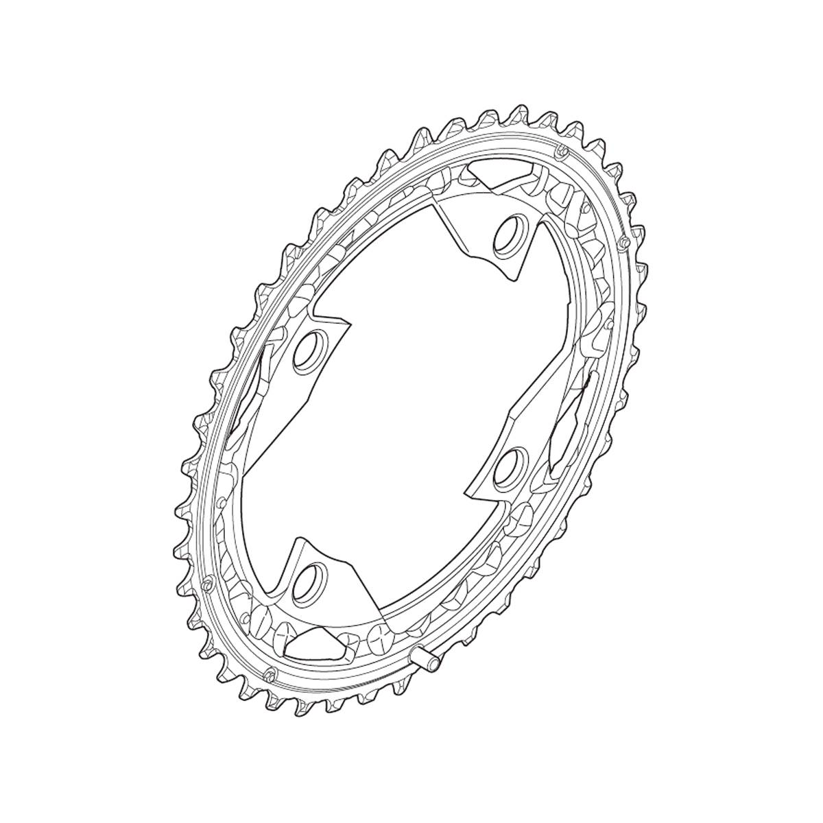 Shimano 42T FC-M610 104mm 10-Delt Drev