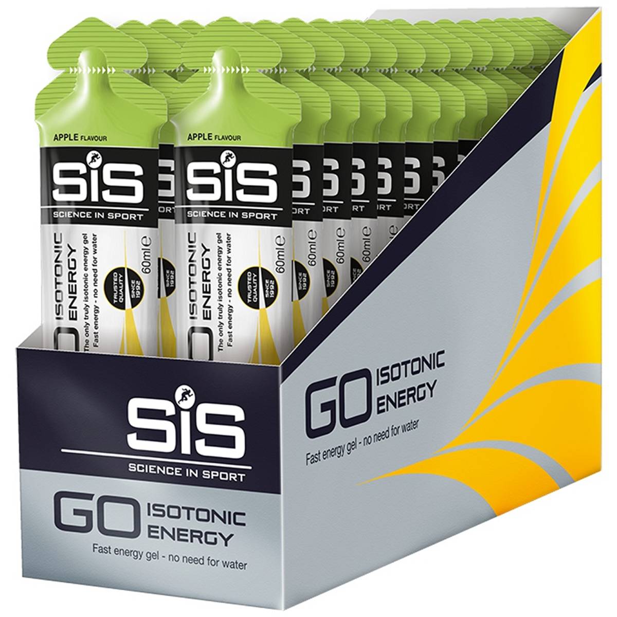 SiS GO Isotonic Energy Gel Eple 30 stk