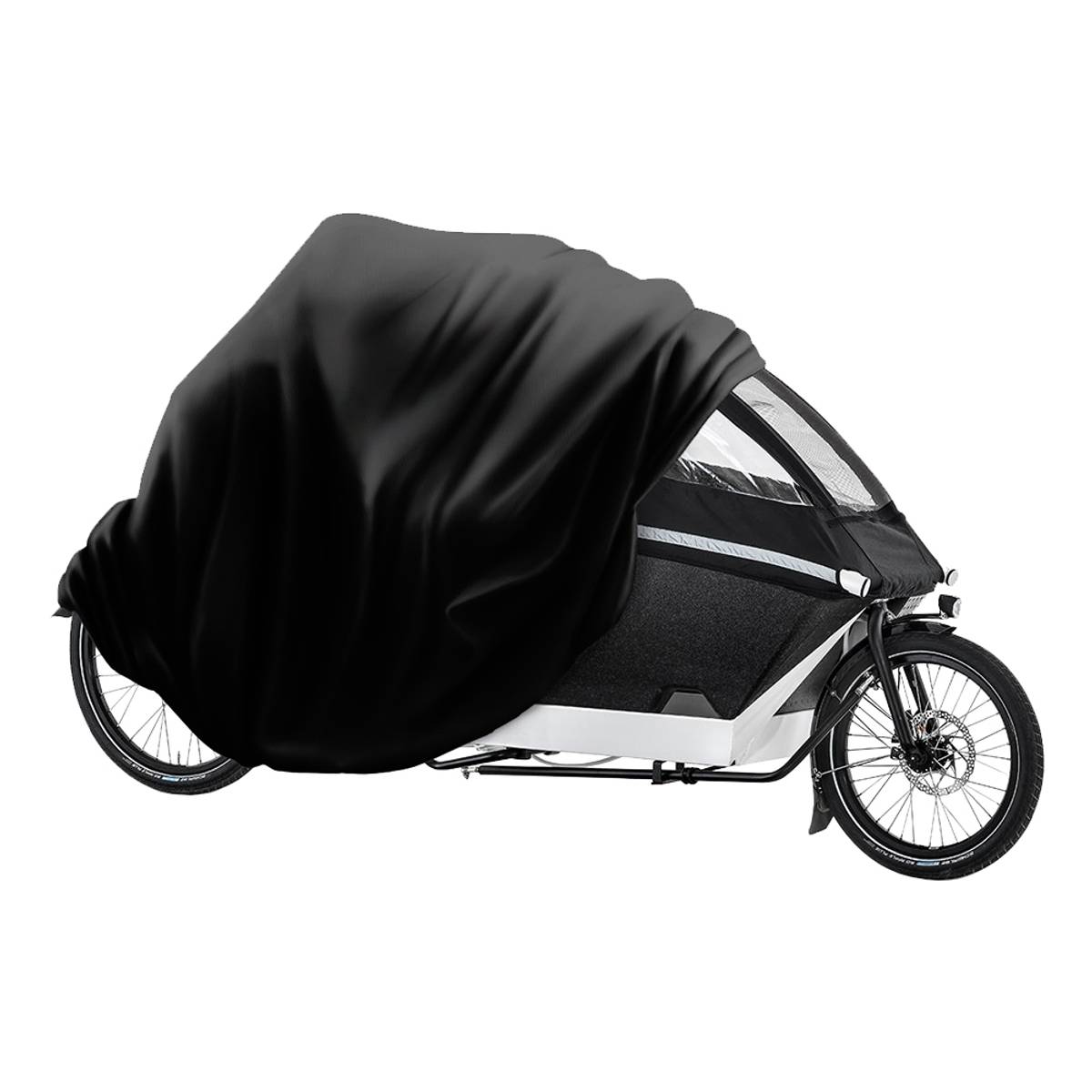 DS Covers Cargo 2 hjul M/Regntelt Sykkelovertrekk