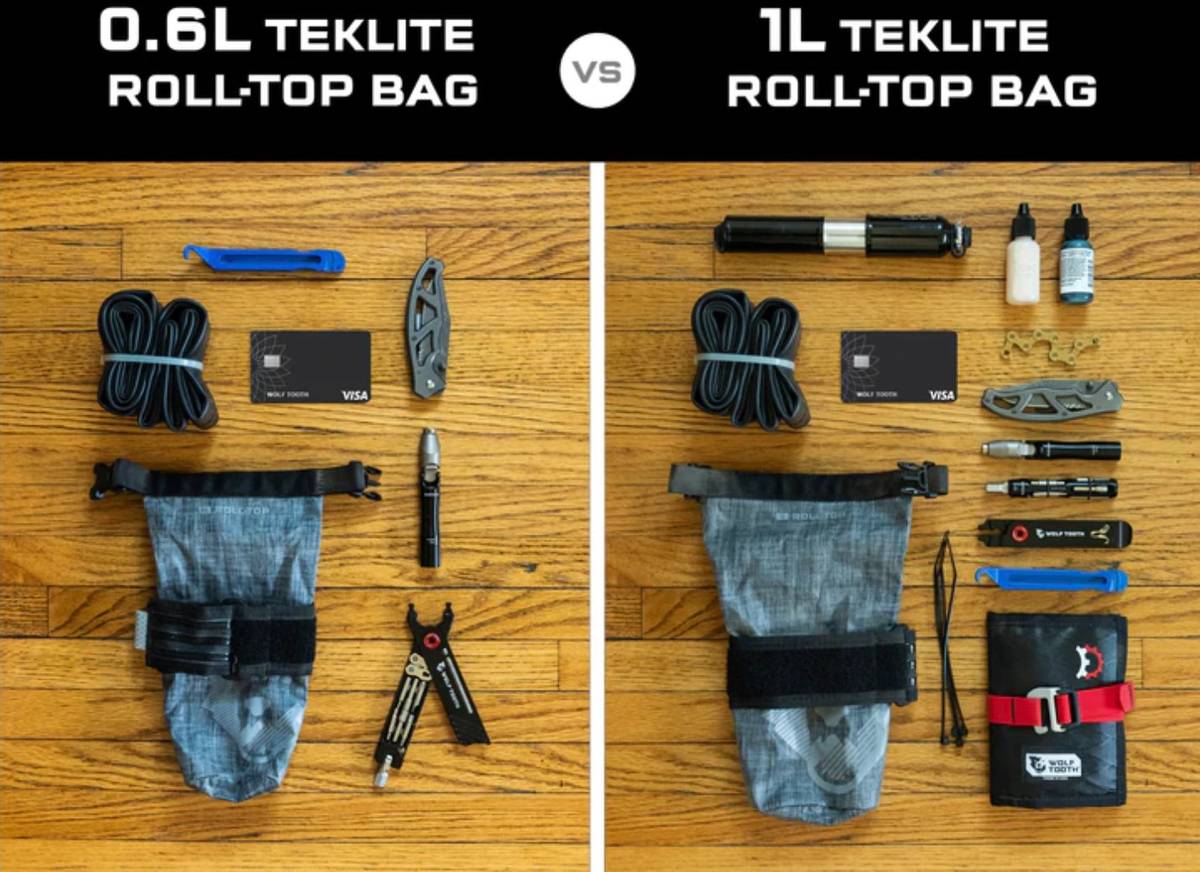 Wolf Tooth B-Rad Teklite Roll-Top 1 L Bag